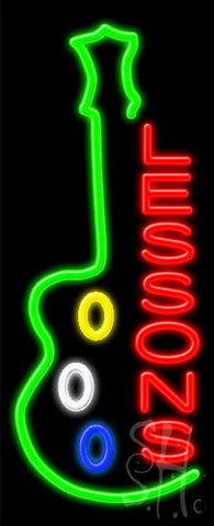 Music Lessons Neon Sign 13