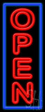Open Neon Sign 32" Tall x 13" Wide x 3" Deep