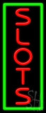 Slots Neon Sign 13" Tall x 32" Wide x 3" Deep