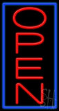Open Neon Sign 20" Tall x 37" Wide x 3" Deep