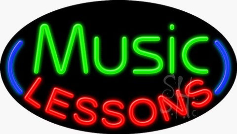Music Lessons Neon Sign 17