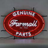 Farmall Genuine Parts Oval Neon Sign 20" x 29" x 4"