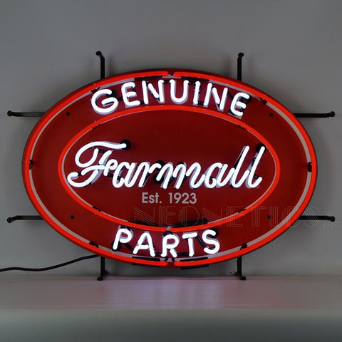 Farmall Genuine Parts Oval Neon Sign 20