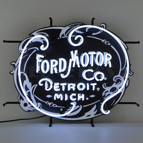 Ford Motor Company 1903 Heritage Emblem Neon Sign 21