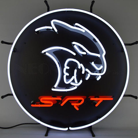 Dodge Hellcat Srt Neon Sign 24