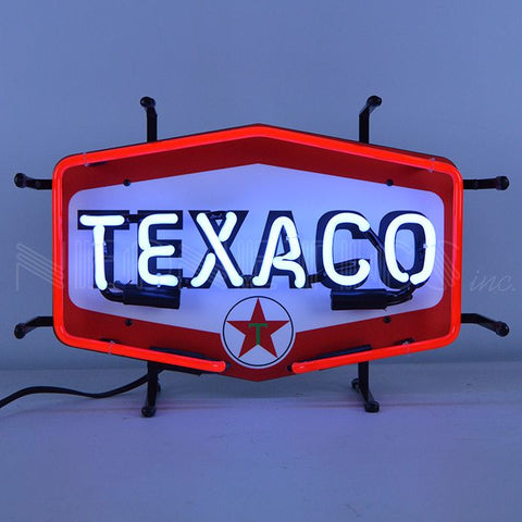 Texaco Hexagon Junior Neon Sign 11