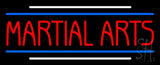 Martial Arts Neon Sign 13" Tall x 32" Wide x 3" Deep
