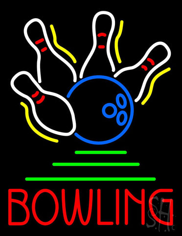 Bowling Neon Sign 24