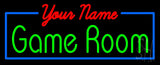 Custom Gameroom Neon Sign 13" Tall x 32" Wide x 3" Deep