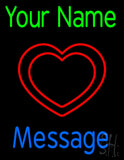 Custom Heart Neon Sign 24" Tall x 31" Wide x 3" Deep