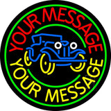 Custom Car Neon Sign 26" Tall x 26" Wide x 3" Deep