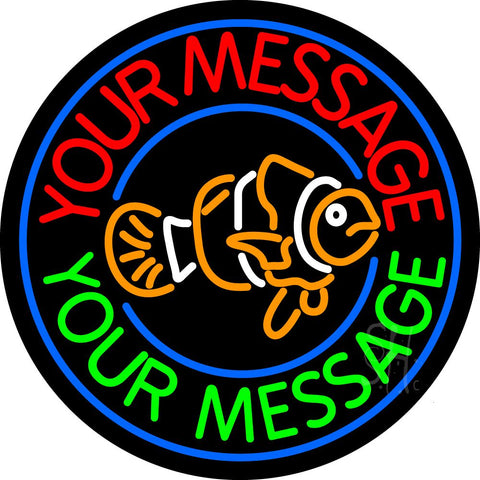 Custom Clown Fish Neon Sign 26