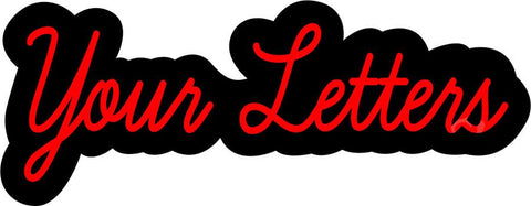 Contoured Custom Letter Neon Sign 13