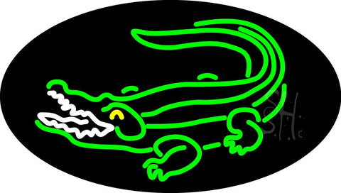 Crocodile Animated Neon Sign 17
