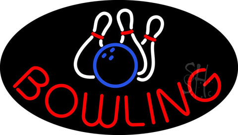 Bowling Animated Neon Sign 17
