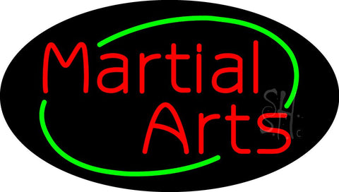Martial Arts Animated Neon Sign 17