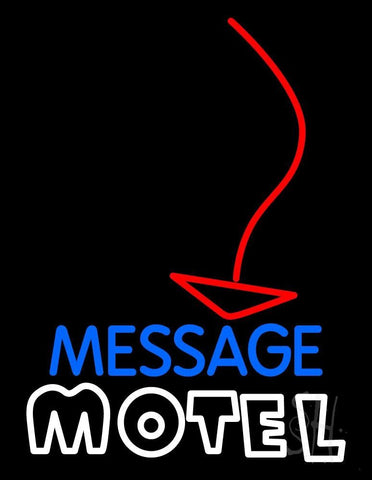 Custom Motel With Arrow Neon Sign 31