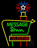 Custom Inn with Arrow Neon Sign 31" Tall x 24" Wide x 3" Deep