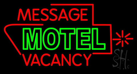 Custom Motel Vacancy Neon Sign 20