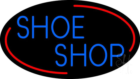 Blue Shoe Shop Neon Sign 17