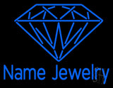 Custom Blue Jewelry Neon Sign 24" Tall x 31" Wide x 3" Deep