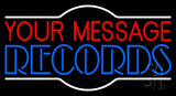 Custom Double Stroke Records Neon Sign 20" Tall x 37" Wide x 3" Deep