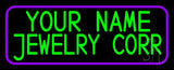 Custom Jewelry Purple Border Neon Sign 13" Tall x 32" Wide x 3" Deep