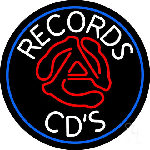 Custom Logo Records Cds Neon Sign 26