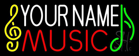 Custom Music Red Note Neon Sign 13