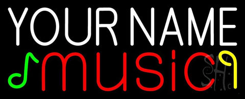 Custom Music With Notes Neon Sign 13