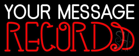 Custom Records 2 Neon Sign 13