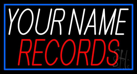 Custom Records Block 4 Neon Sign 20