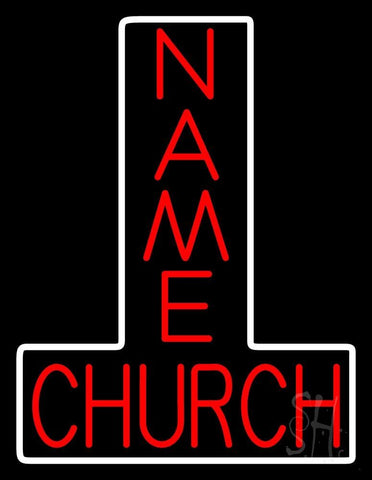 Custom Red Church Neon Sign 31