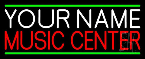 Custom Red Music Center Neon Sign 13