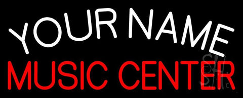 Custom Red Music Center Neon Sign 13