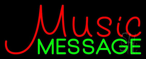 Custom Red Music Neon Sign 13