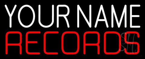 Custom Red Records Block 3 Neon Sign 13
