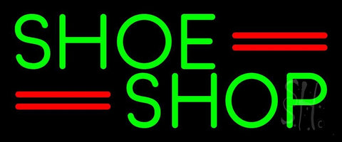 Green Shoe Shop Neon Sign 10