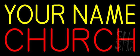 Red Church Neon Sign 13