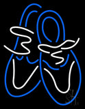 Shoe Pair Neon Sign 31" Tall x 24" Wide x 3" Deep