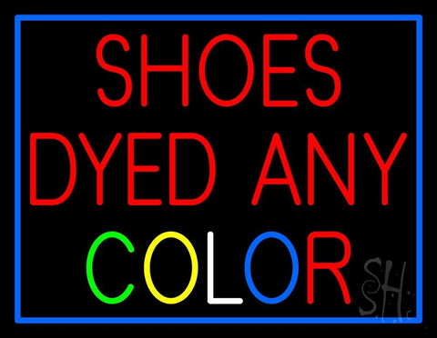 Shoes Dyed And Color Neon Sign 24