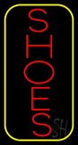 Vertical Shoes Border Neon Sign 37" Tall x 20" Wide x 3" Deep