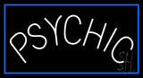 Blue Psychic Neon Sign 20" Tall x 37" Wide x 3" Deep