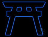 Blue Shinto Neon Sign 24" Tall x 31" Wide x 3" Deep