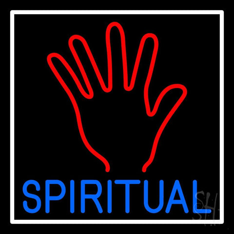 Blue Spiritual Neon Sign 24