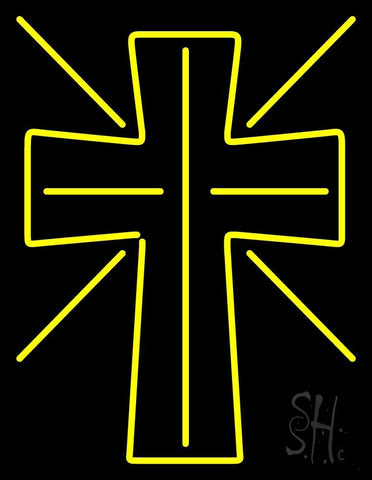 Christian Cross Neon Sign 31