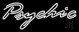 Double Stroke White Psychic Neon Sign 13" Tall x 32" Wide x 3" Deep