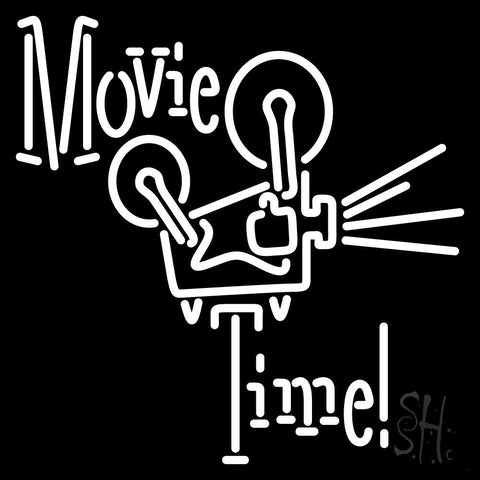 Movie Time Neon Sign 24