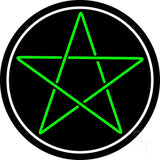 Pentacle Neon Sign 26" Tall x 26" Wide x 3" Deep