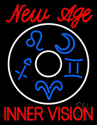 Red New Age Inner Vision Neon Sign 31